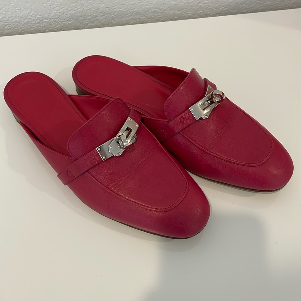 Hermes Oz mules in size 35.5